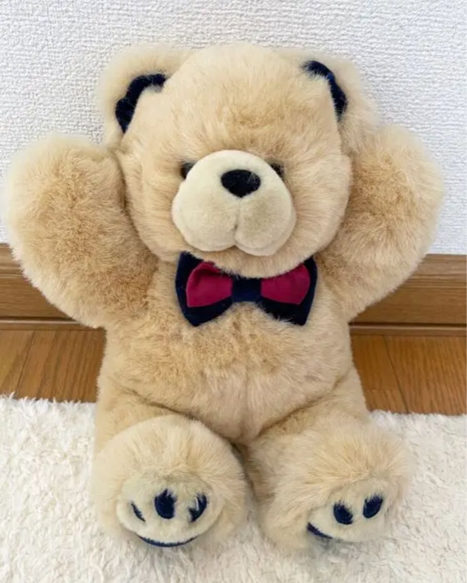 テディベア ぬいぐるみ ミレニアムベア 1998年 北海道 テディベア ぬいぐるみ ミレニアムベア 1998年 北海道