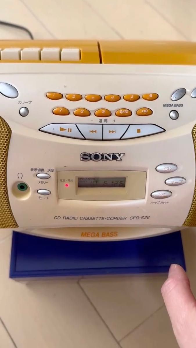「ジャンク品」 SONY CFD-S26