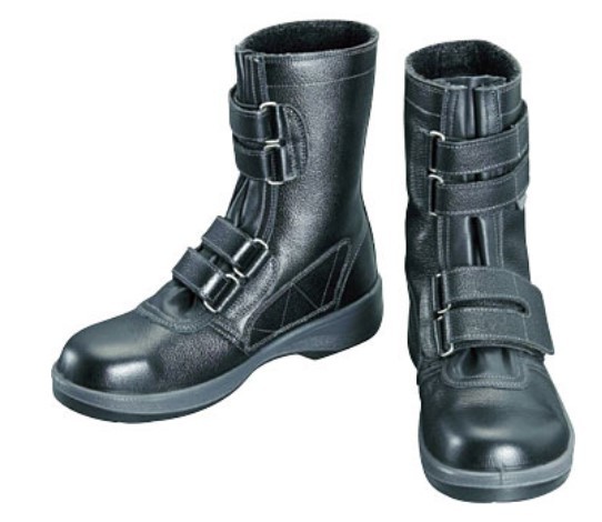*simon* wide resin . core entering touch fasteners type safety shoes 7538[ black *29.0cm] inside side present . leather attaching . durability UP* enduring slide .. goods, prompt decision 9990 jpy!