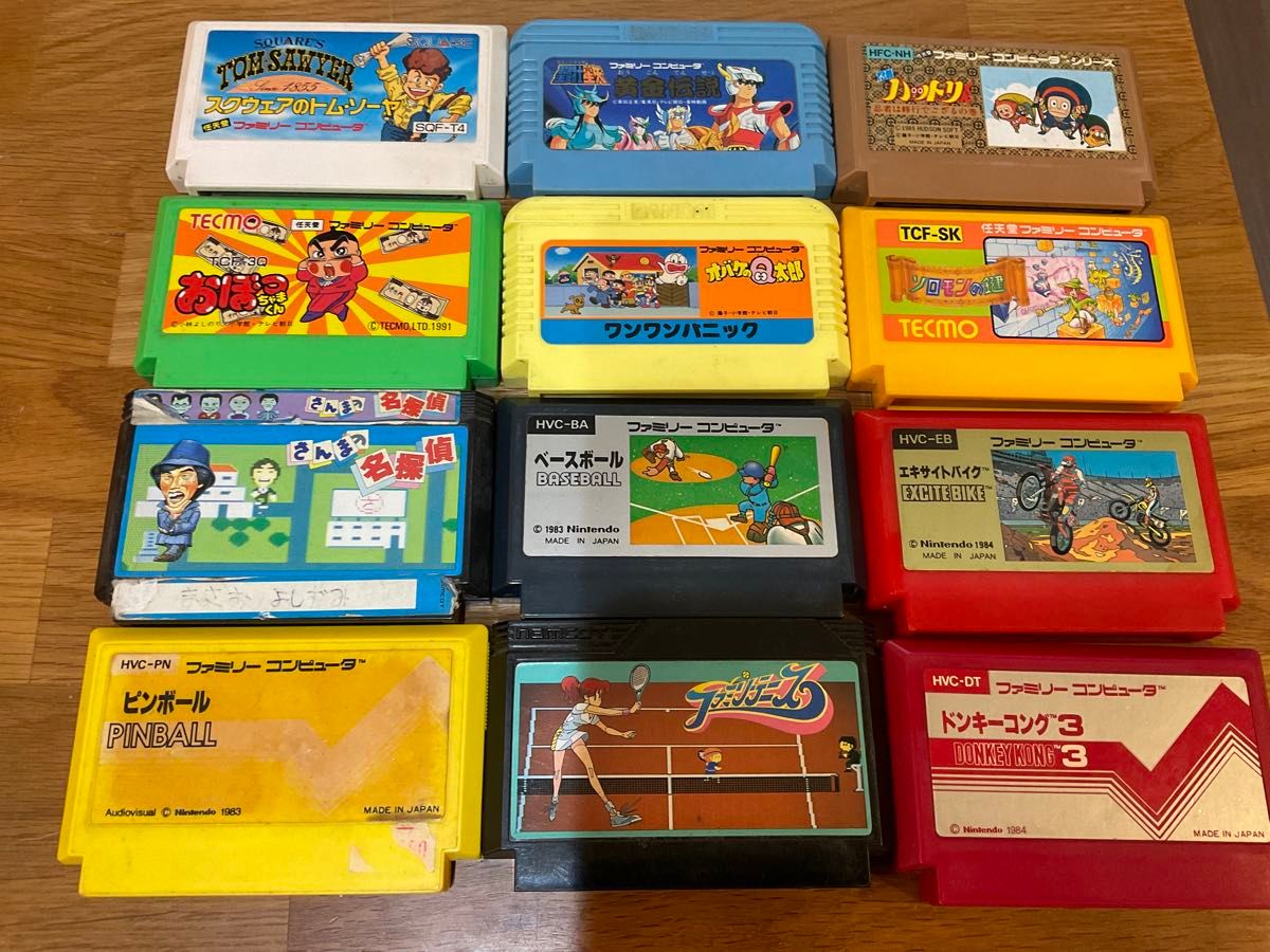 (101A)ファミコン計12本セット  