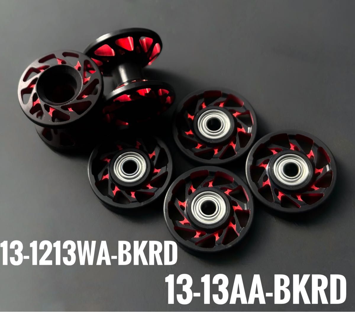 CNC 加工ローラー 2段ローラー 2個 13㎜ローラー 4個 正規品 CNC 加工ローラー 2段ローラー 2個 13㎜ローラー 4個 正規品