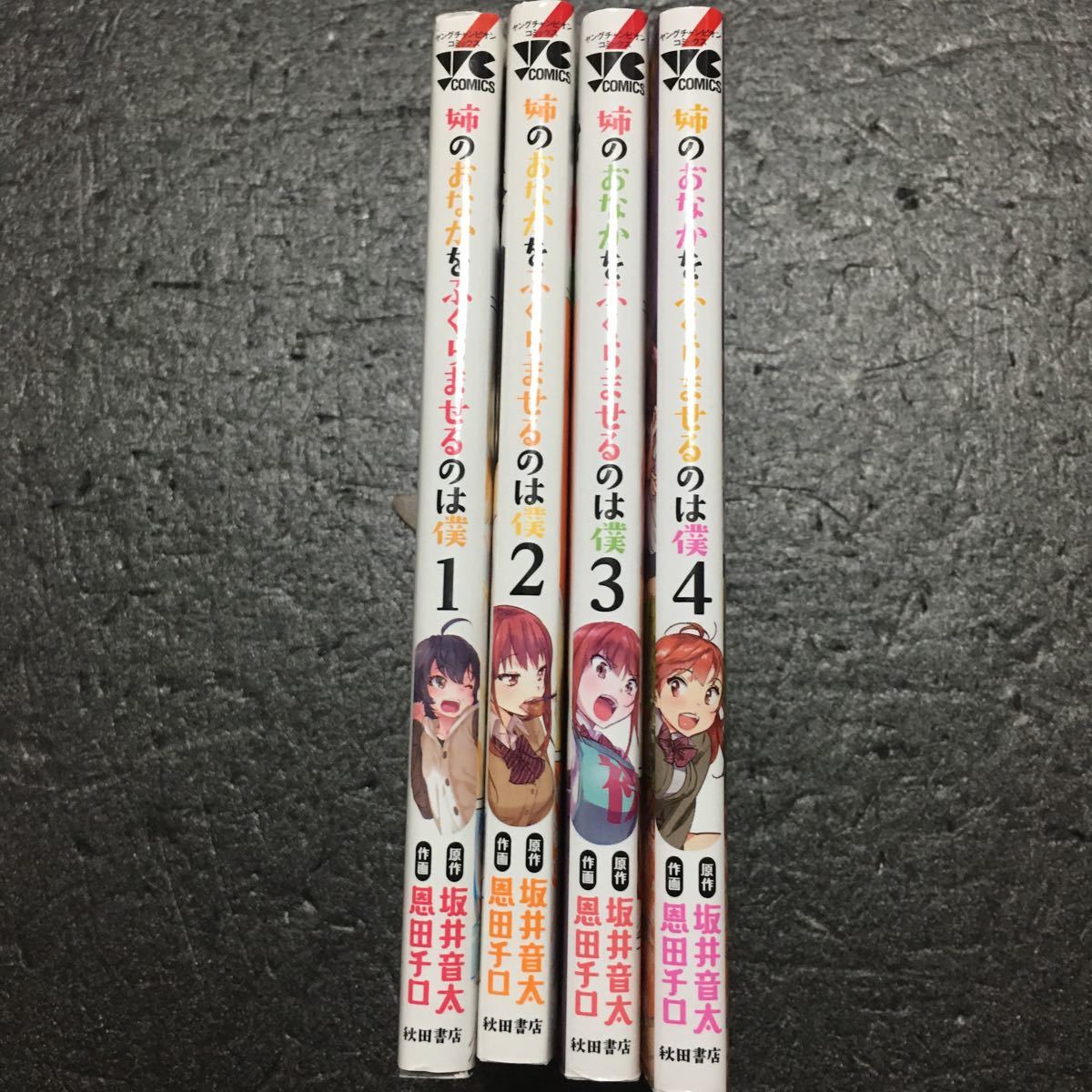 姉のおなかをふくらませるのは僕　1～4巻セット　坂井音太　恩田チロ　刷数:2,1,1,1_画像3