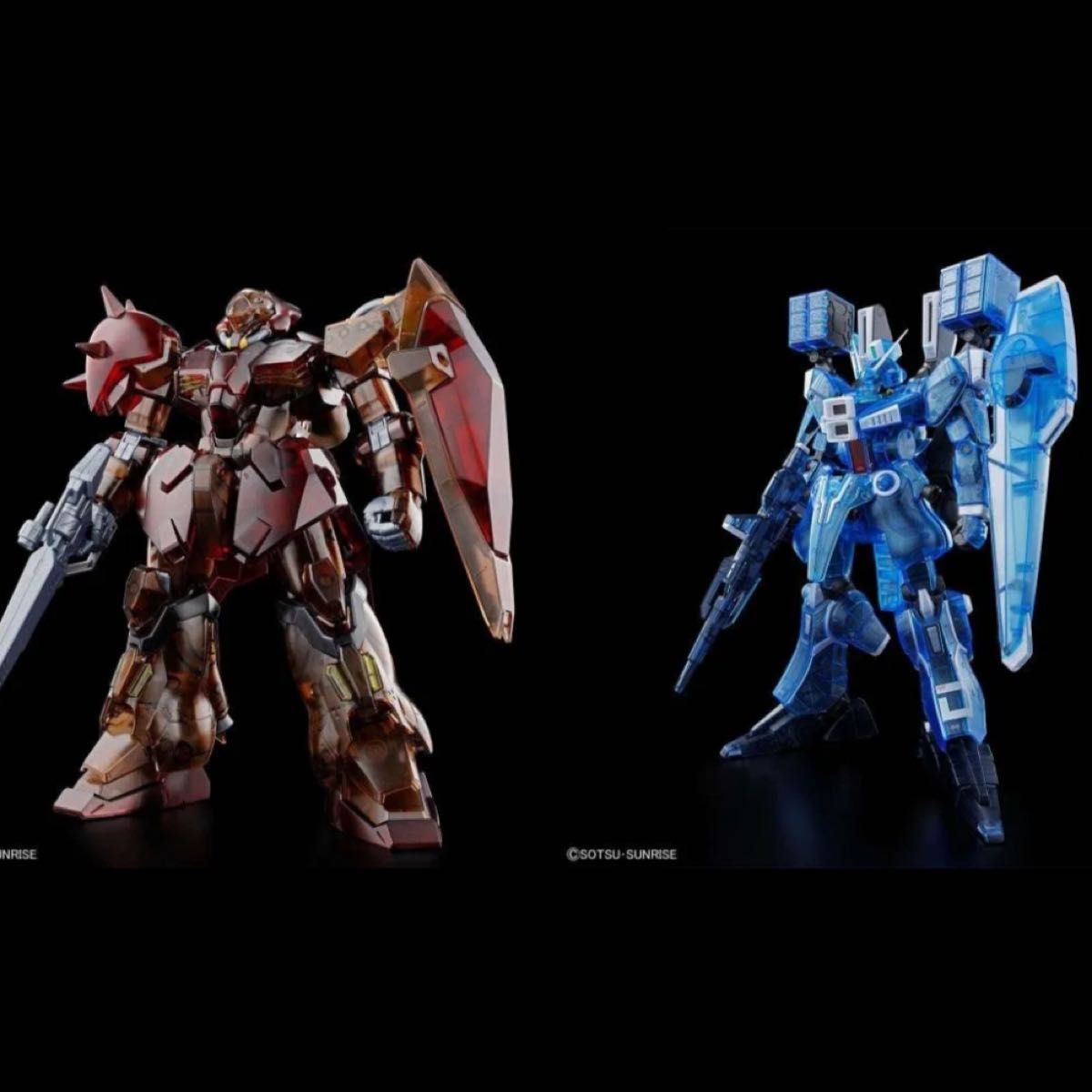 未組立】MG ガンダムMk-V(クリアカラー) HG メッサー(クリア 未組立】MG ガンダムMk-V(クリアカラー) HG メッサー(クリア