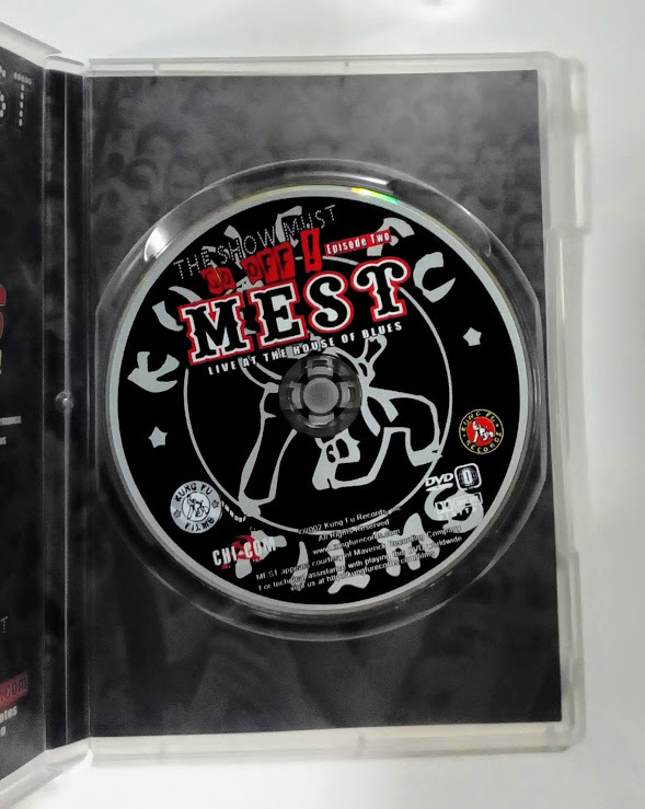 MEST メスト DVD THE SHOW MUST GO OFF! LIVE AT THE HOUSE OF BLUES ★即決★_画像3