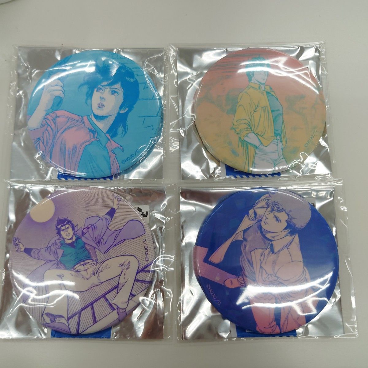 完売品 シティーハンター バラ売り可 名言アクキ&ホログラム缶