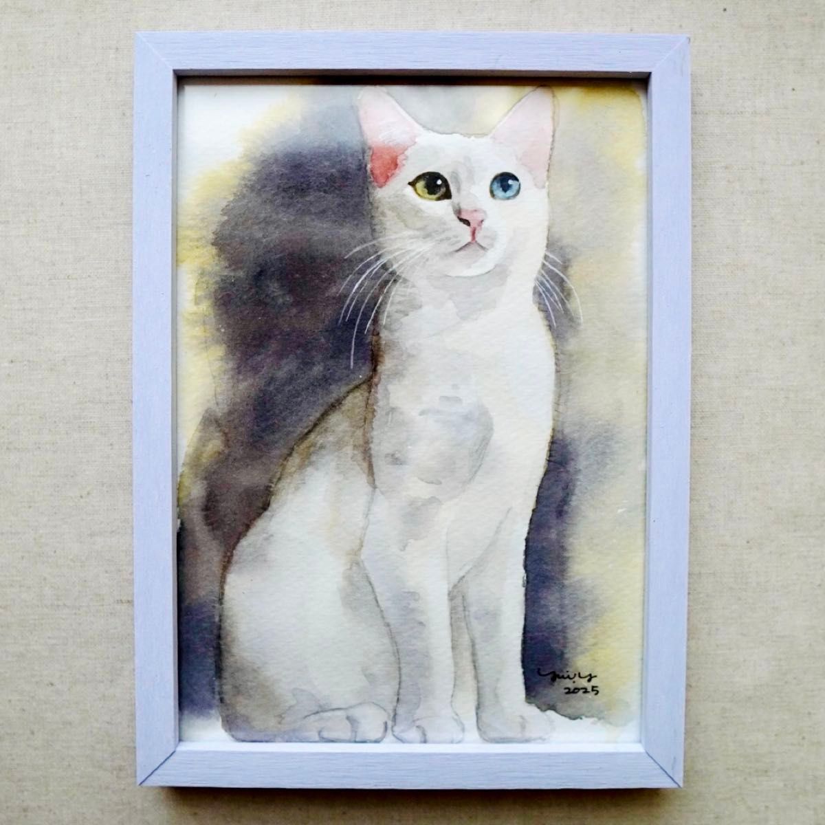 猫の絵 267 水彩画 原画 白猫|Yahoo!フリマ(旧PayPayフリマ) 猫の絵 267 水彩画 原画 白猫|Yahoo!フリマ(旧PayPayフリマ)