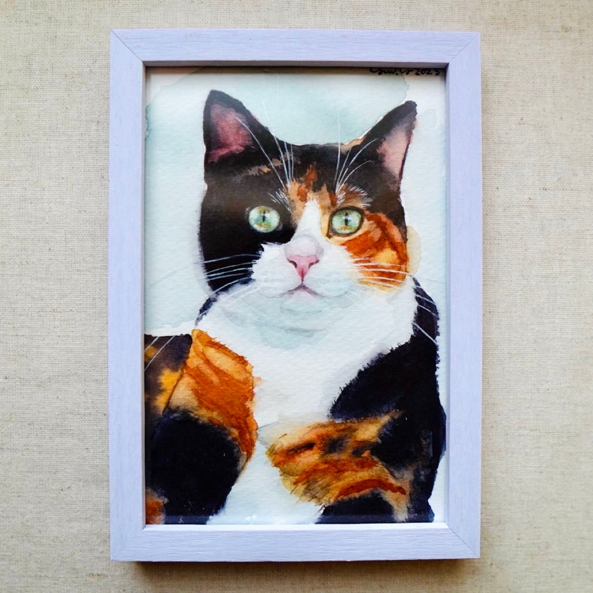 猫の絵 268 水彩画 原画 三毛猫|Yahoo!フリマ(旧PayPayフリマ) 猫の絵 268 水彩画 原画 三毛猫|Yahoo!フリマ(旧PayPayフリマ)