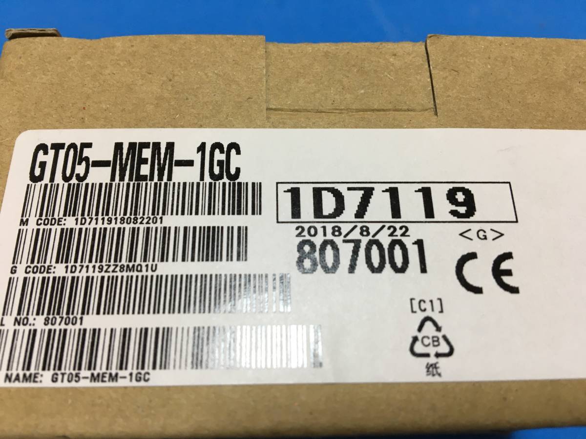 【明日着 送料無料】 新品 GT05-MEM-1GC 即日発送 2018年製 PLC 三菱電機 三菱