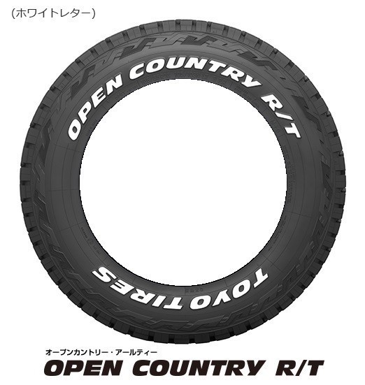 ◆新品! 即納! 4本set TOYO OPEN COUNTRY オープンカントリー R/T 235/70R16 106Q 235/70 ホワイトレター リフトアップ アウトランダー_画像1