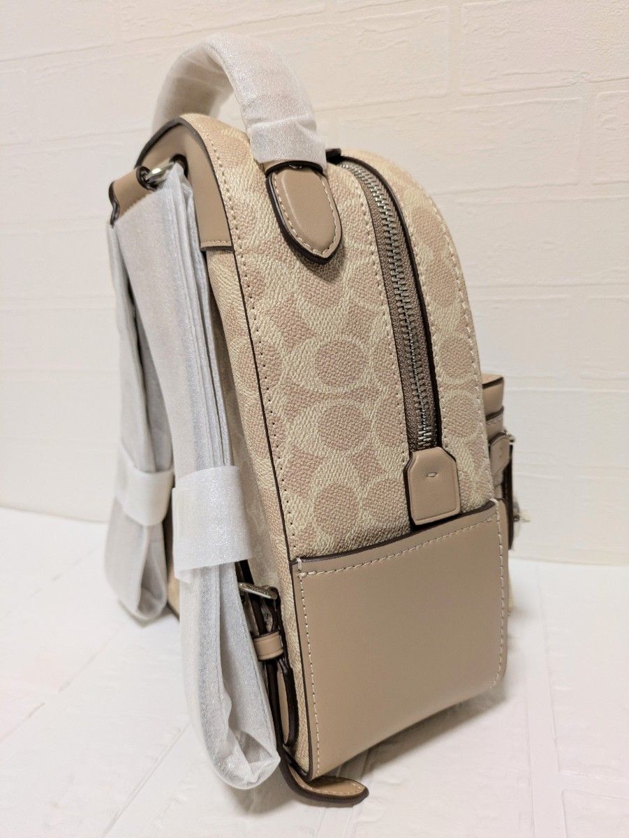 新品未使用】COACH/コーチ バックパック シグネチャー リュック 新品未使用】COACH/コーチ バックパック シグネチャー リュック