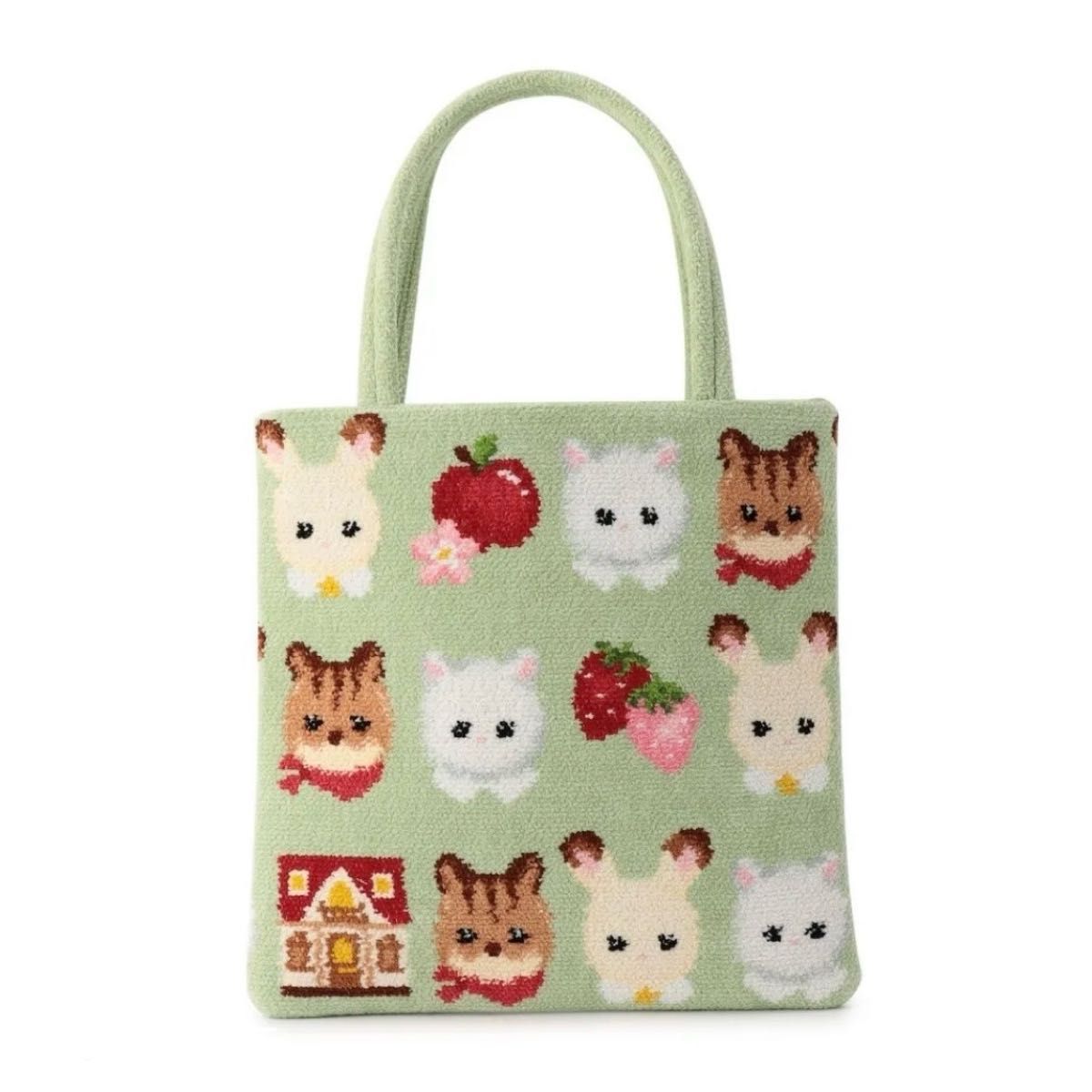 新品 フェイラー シルバニアファミリー トートバッグ FEILER Sylvanian Families フェイラー シルバニア タオル