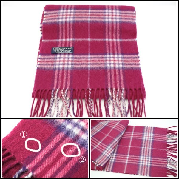 iko- ломбард Burberry * популярный цвет кашемир 100% muffler бордо серия noba проверка произведена чистка прекрасный товар RY5127