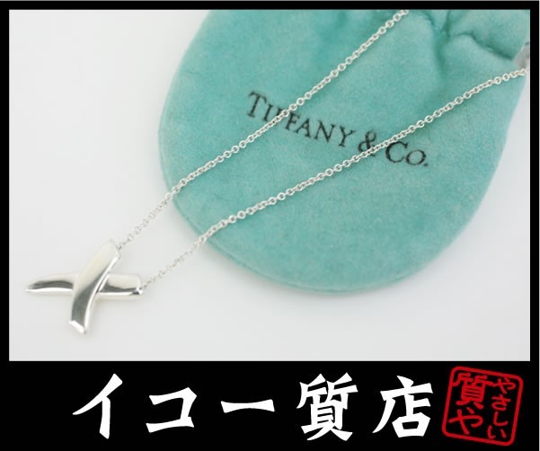 Iko Ломбард Tiffany &amp; Co. Paloma Picasso Kiss Кулон Ожерелье SV925 40 см Совершенно новый с отделкой RY5107