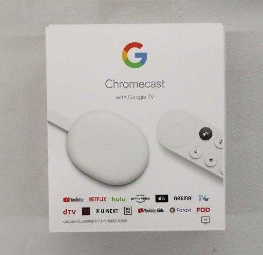 Chromecast with google tv 4k GA01919-JP グーグル 純正品
