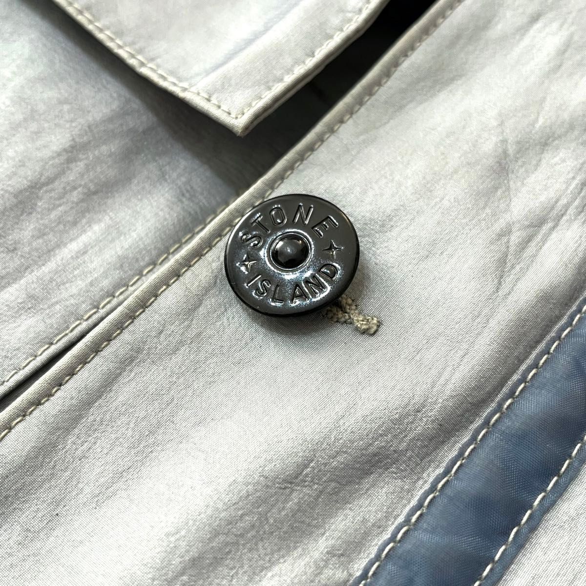 2001年製】STONE ISLAND ラミネーテッドナイロンジャケット ポール 