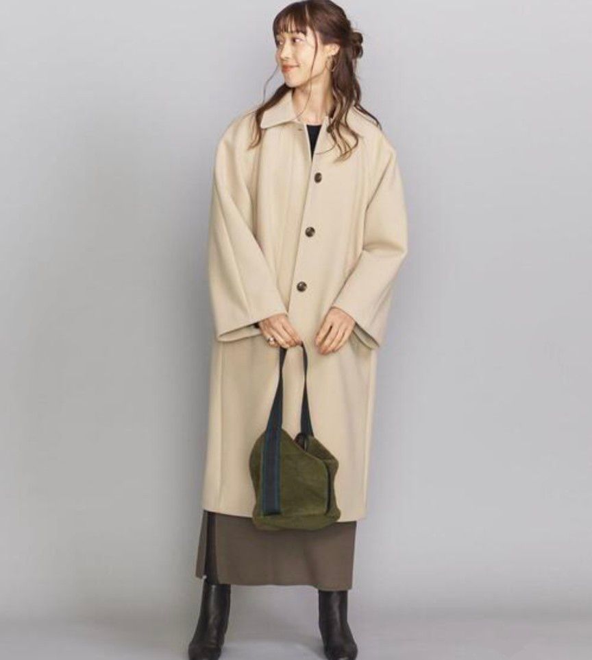 UNITEDARROW BEAUTY&YOUTH ステンカラーコート ウールコート UNITEDARROW BEAUTY&YOUTH ステンカラーコート ウールコート