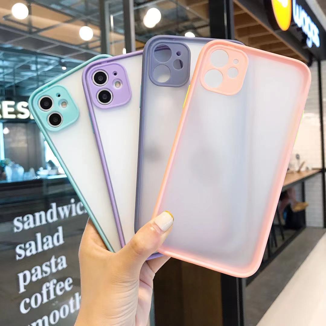 iphone11promaxケース カーバー TPU 可愛い　お洒落　韓国　マット　赤　軽量 ケース 耐衝撃 高品質292