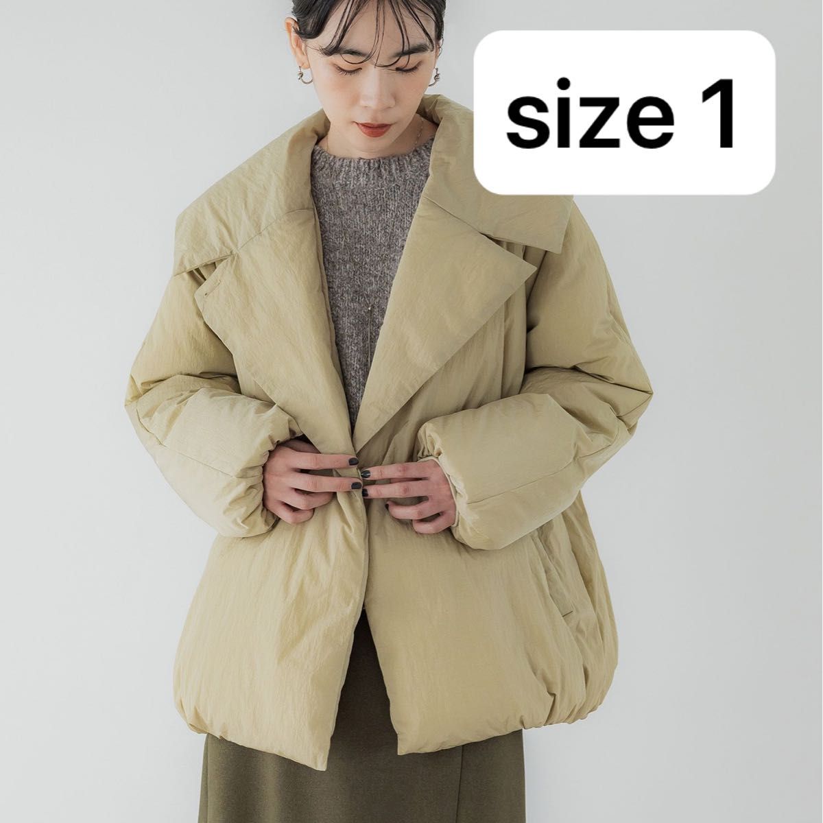 crewre ダブルブレストツイルジャケット サンドベージュ crewre ダブルブレストツイルジャケット サンドベージュ