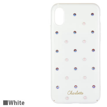  новый товар SWAROVSKI Swarovski iPhoneXs / iPhoneX двоякое применение твердый модель смартфон кейс JWL01WH