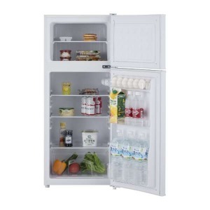 新品☆ハイアール　2ドア冷蔵庫（130L・右開き）ホワイト　送料無料40_画像3