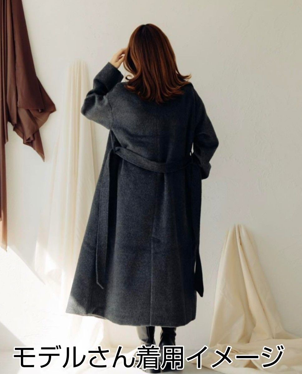 SOPRANI DONNA COAT ソプラーニドンナ ロングコート アンゴラ 毛 SOPRANI DONNA COAT ソプラーニドンナ ロングコート アンゴラ 毛