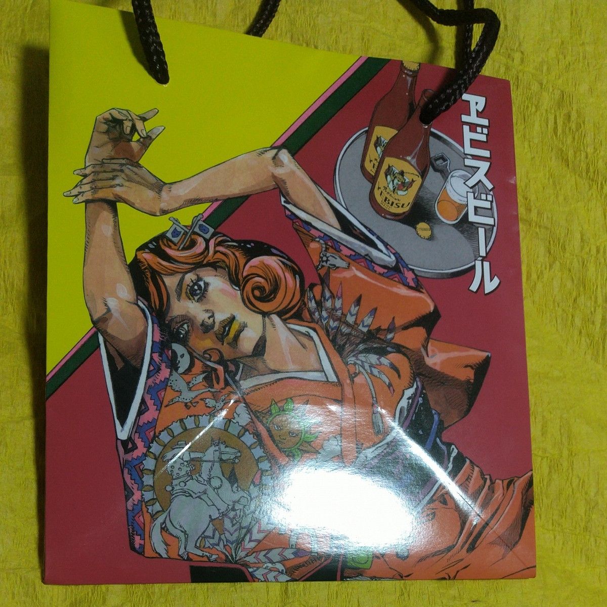 エビスビール 荒木飛呂彦 描き下ろし 紙袋2種 JOJO ジョジョ エビスビール 荒木飛呂彦 描き下ろし 紙袋2種 JOJO ジョジョ
