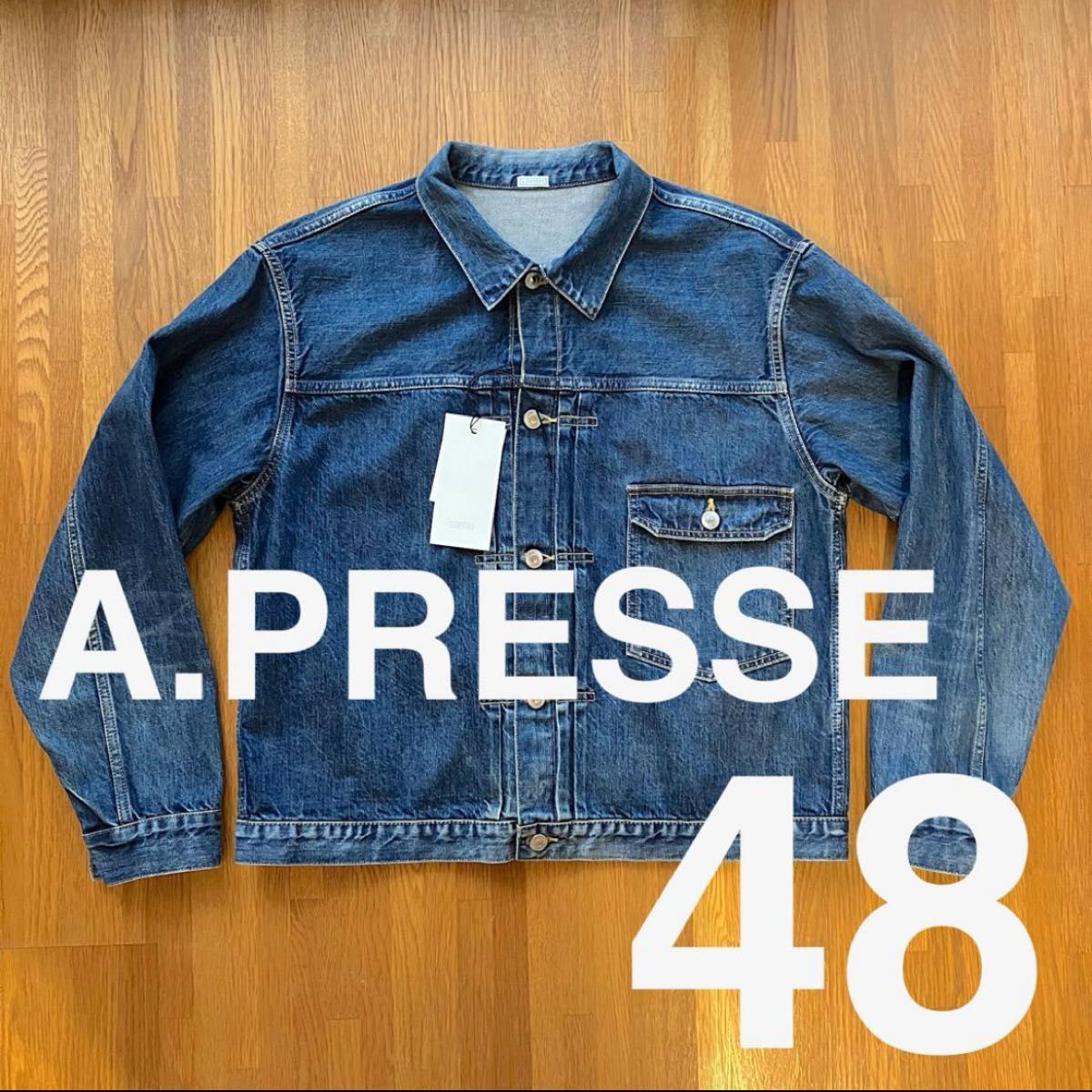 a presse アプレッセ 1st Type Denim Jacket size 48 デニム a presse アプレッセ 1st Type Denim Jacket size 48 デニム