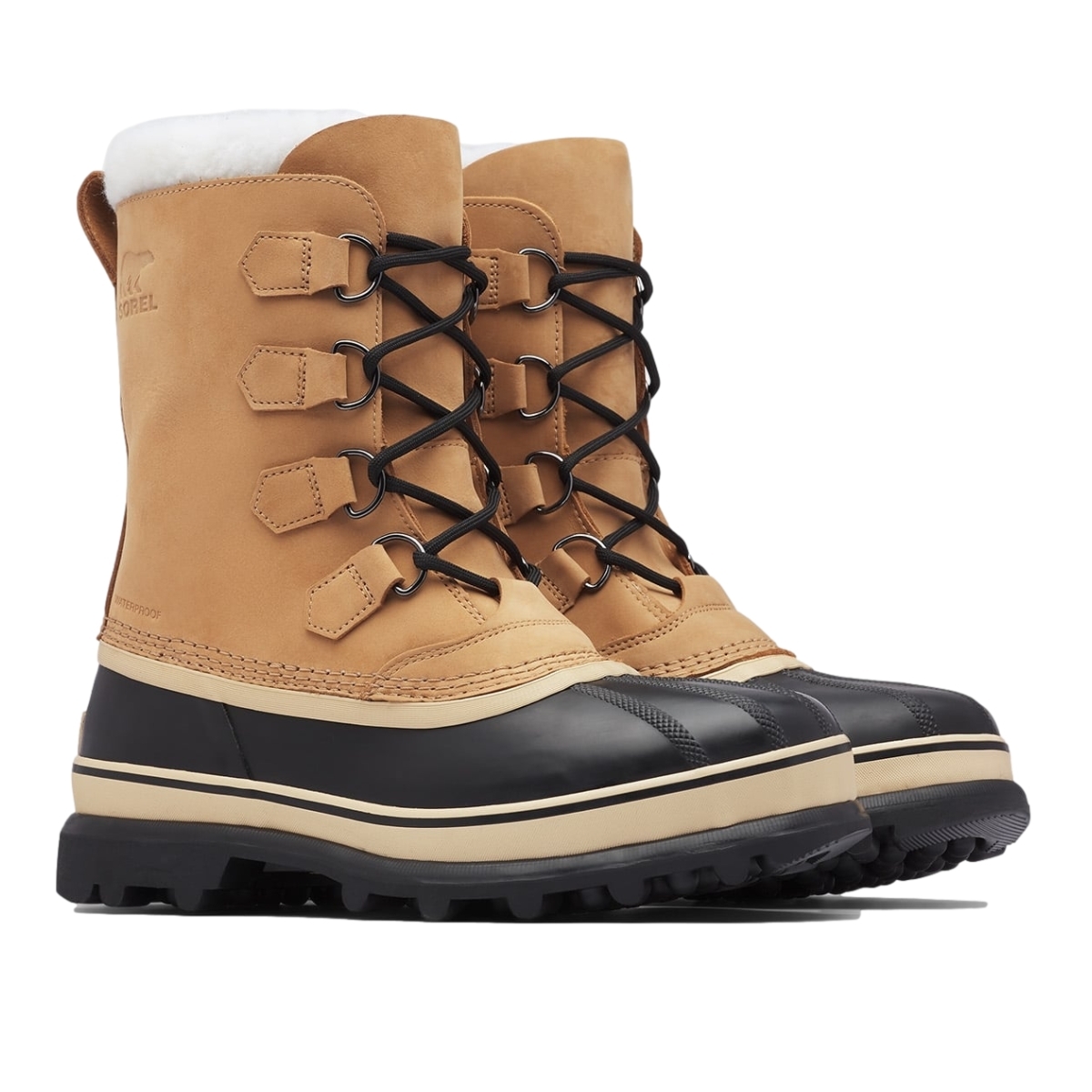 即決☆ソレル カリブー WP BUFF/28cm SOREL カリブ スノーブーツ 防寒靴 NM1000 カリブ ベージュ 28