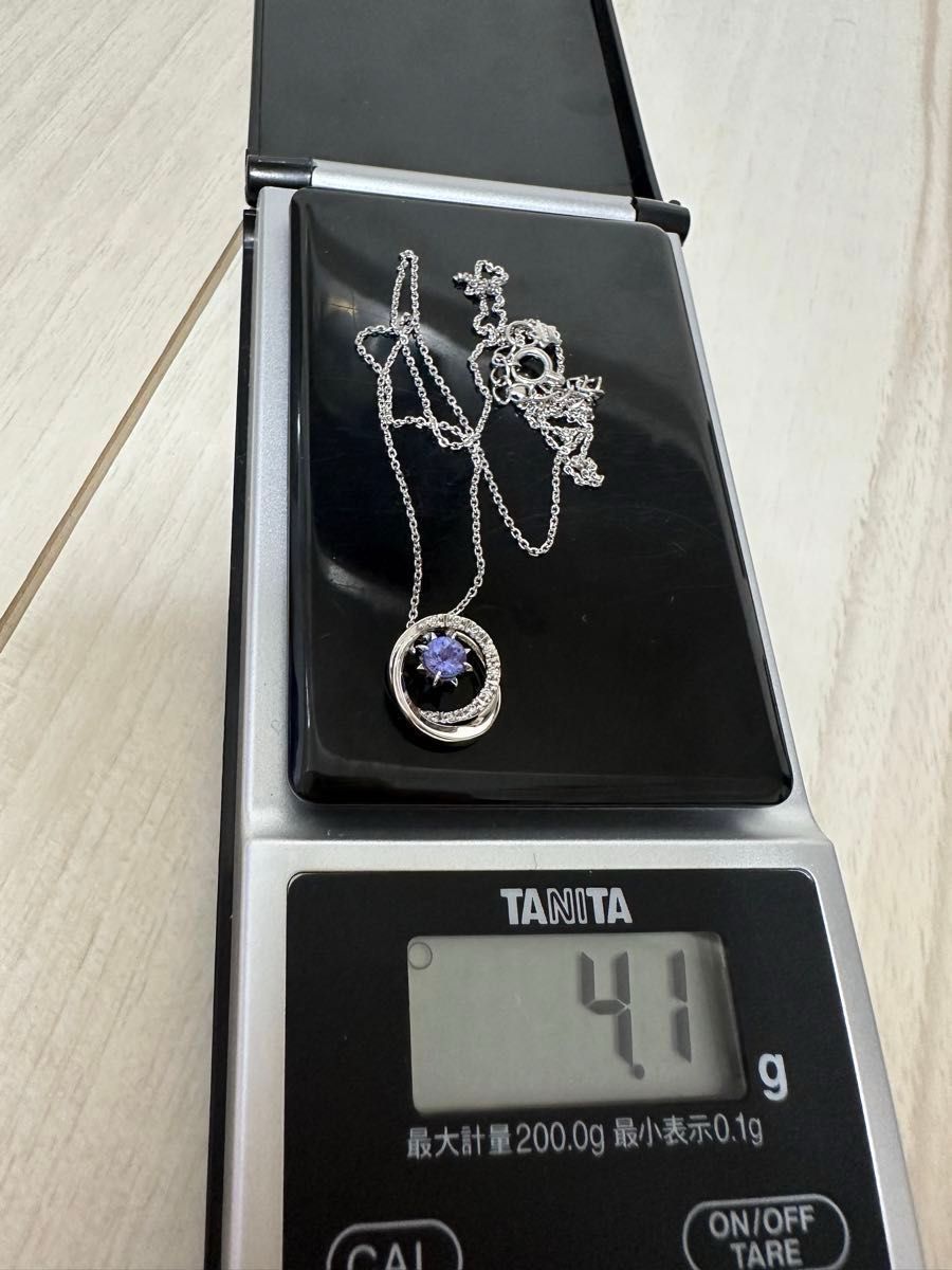 スタージュエリー Pt950 ネックレス ONE UNIVERSE タンザナイト スタージュエリー Pt950 ネックレス ONE UNIVERSE タンザナイト