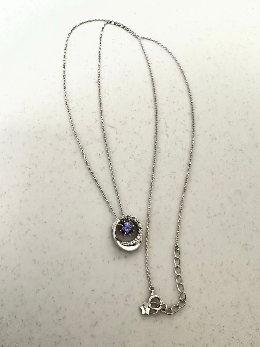 スタージュエリー Pt950 ネックレス ONE UNIVERSE タンザナイト スタージュエリー Pt950 ネックレス ONE UNIVERSE タンザナイト