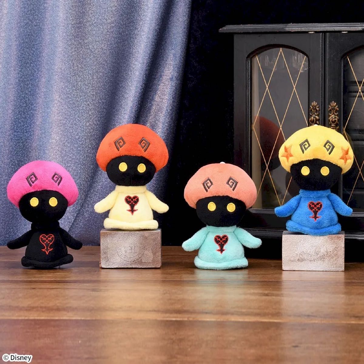 キングダムハーツ マスコットVol.2 ぬいぐるみ ハートレス 4種セット