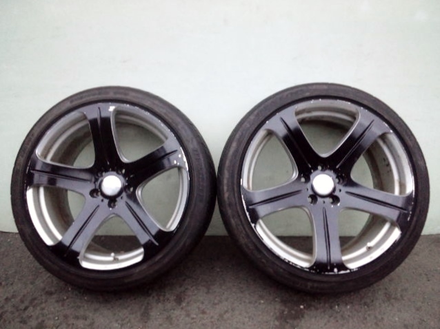 人気沸騰ブラドン 245/40R19 +35 9J VR5ブラックアルミ VERTEC SPORTマナレイスポーツ MANARAY LM703ヴェルファイアアルファードフーガシーマセルシオ V36 GS ラジアルタイヤ