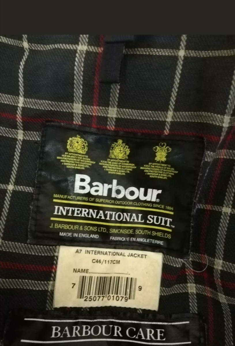 96年　Barbour/バブアー　インターナショナル　size C46