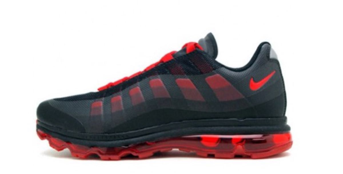 未使用品】ナイキ エアマックス 95(+) BB BLK/SPORT RED|Yahoo 未使用品】ナイキ エアマックス 95(+) BB BLK/SPORT RED|Yahoo