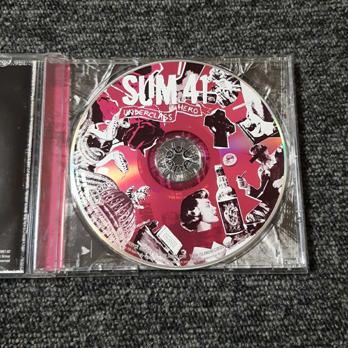 SUM41 UNDERCLASS HERO 輸入盤_画像3