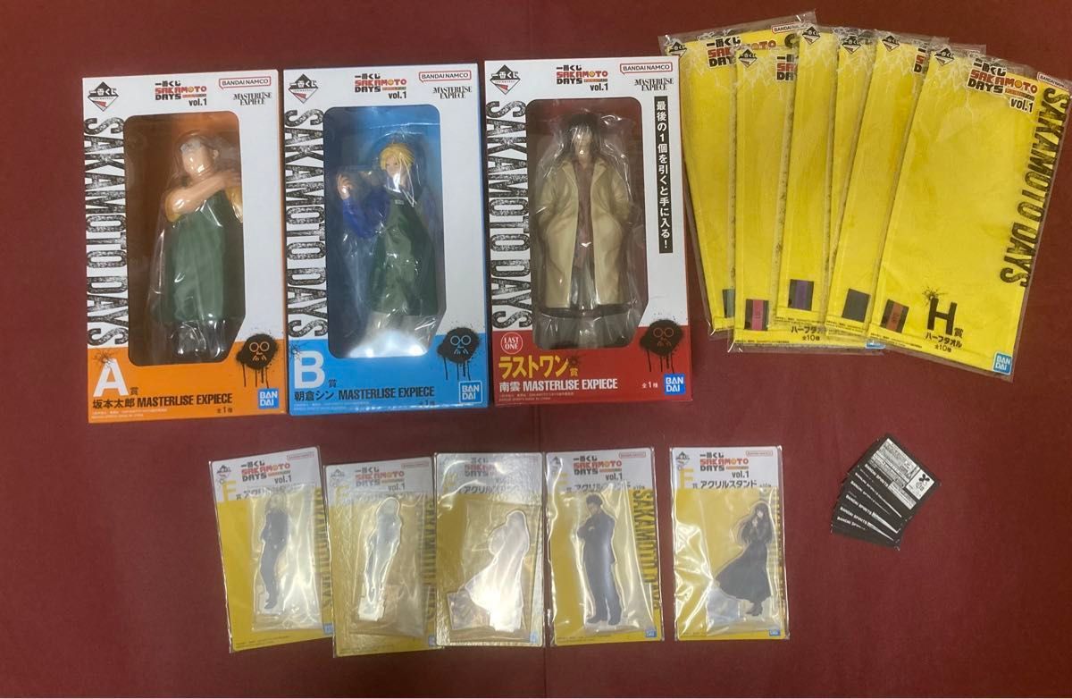 フィギュアコンプ】一番くじ サカモトデイズ A賞坂本 太郎 B賞 フィギュアコンプ】一番くじ サカモトデイズ A賞坂本 太郎 B賞