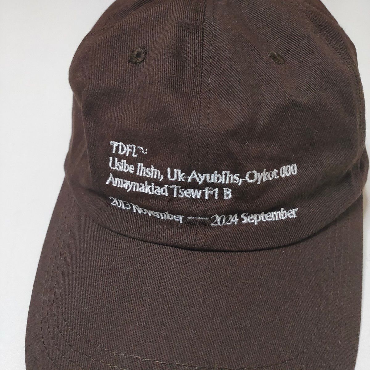 TODAYFUL Useful Cap ブラウン(チョコ) キャップ TODAYFUL Useful Cap ブラウン(チョコ) キャップ