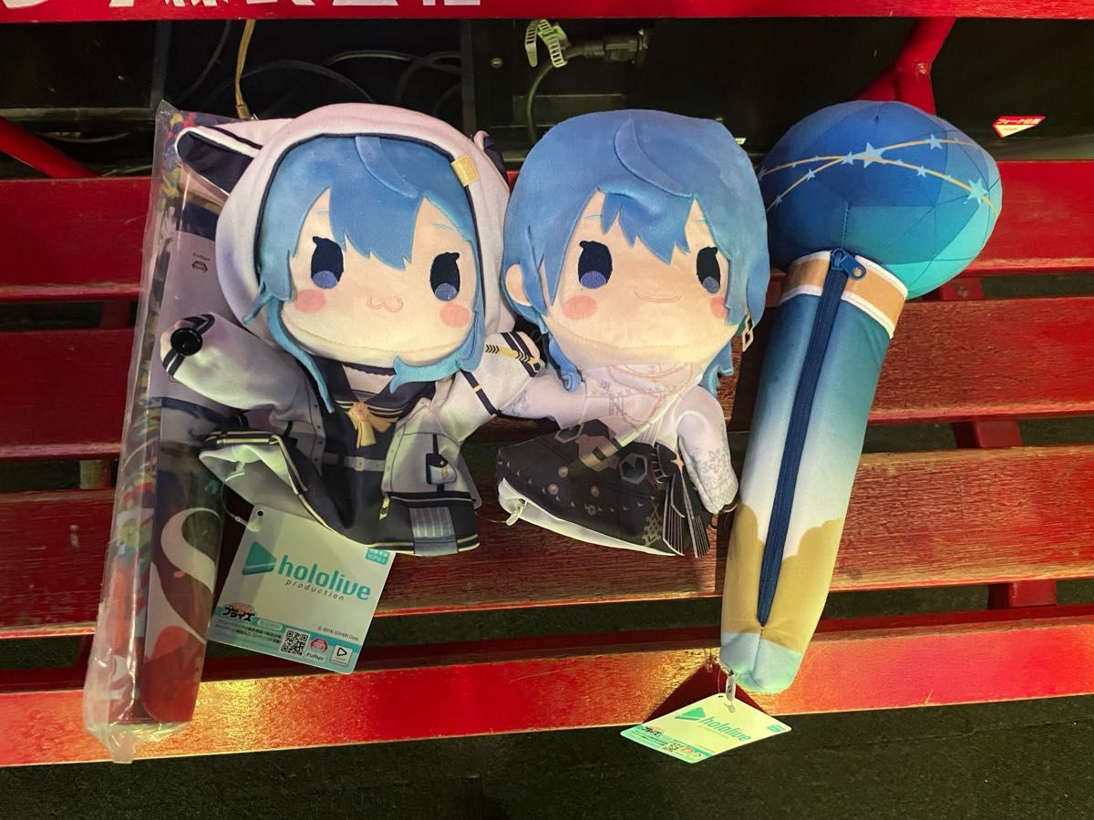 星街すいせい パペット マイク型ポーチ マウスパッド 武道館 星街すいせい パペット マイク型ポーチ マウスパッド 武道館