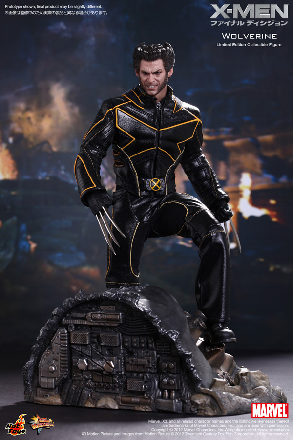 X-MEN ファイナル ディシジョン ウルヴァリン 1/6 MMS187 ホットトイズ ムービー マスターピース 新品 未開封_画像9