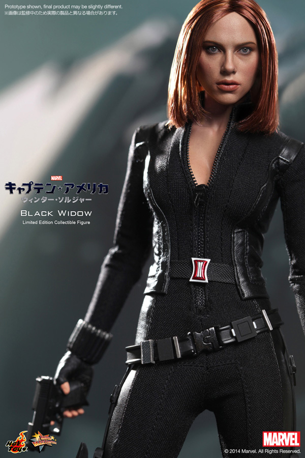  black widou1/6 winter soldier Captain America MMS239 hot toys new goods unopened 