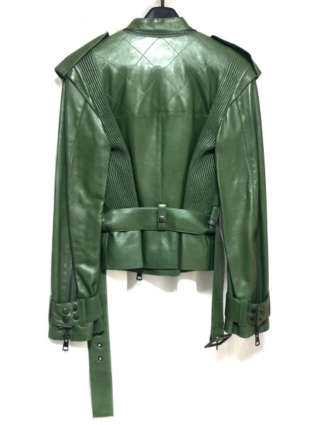 ▽新品▽Chloe クロエ SHEEP FULL-GRAIN LEATHER ライダースジャケット
