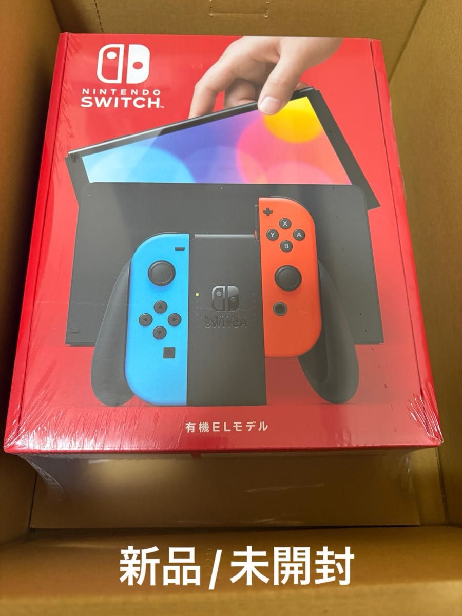 【新品/未開封品】Nintendo Switch 有機ELモデル ネオンブルー ネオンレッド 【新品/未開封品】Nintendo Switch 有機ELモデル ネオンブルー ネオンレッド