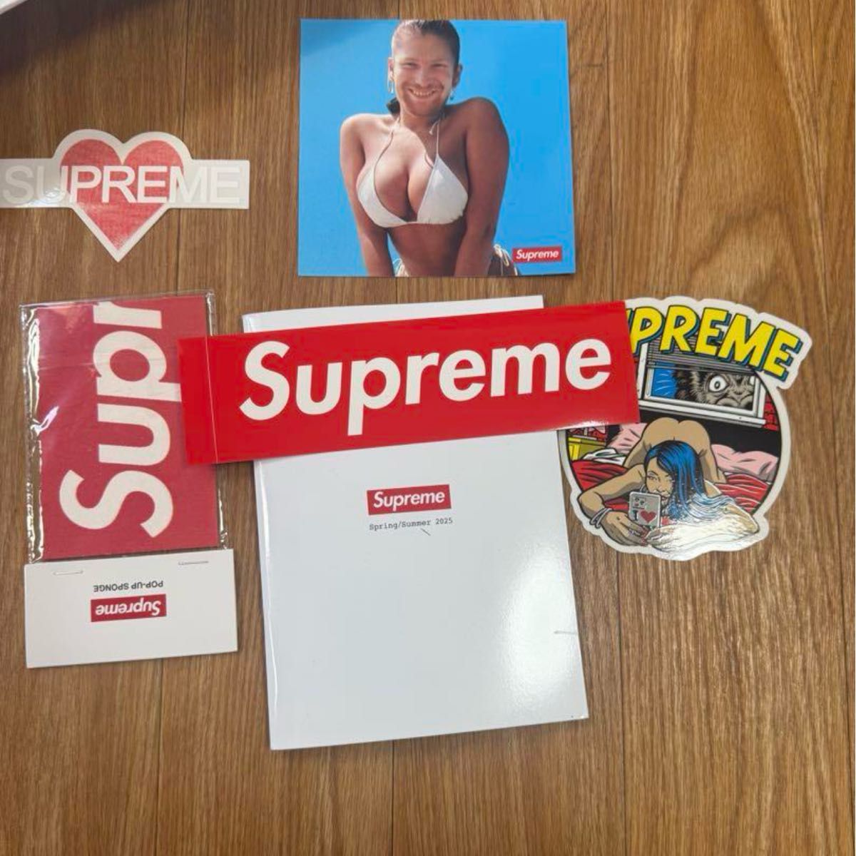 supreme ノベルティ ルックブック ステッカーセット 25ss|Yahoo supreme ノベルティ ルックブック ステッカーセット 25ss|Yahoo