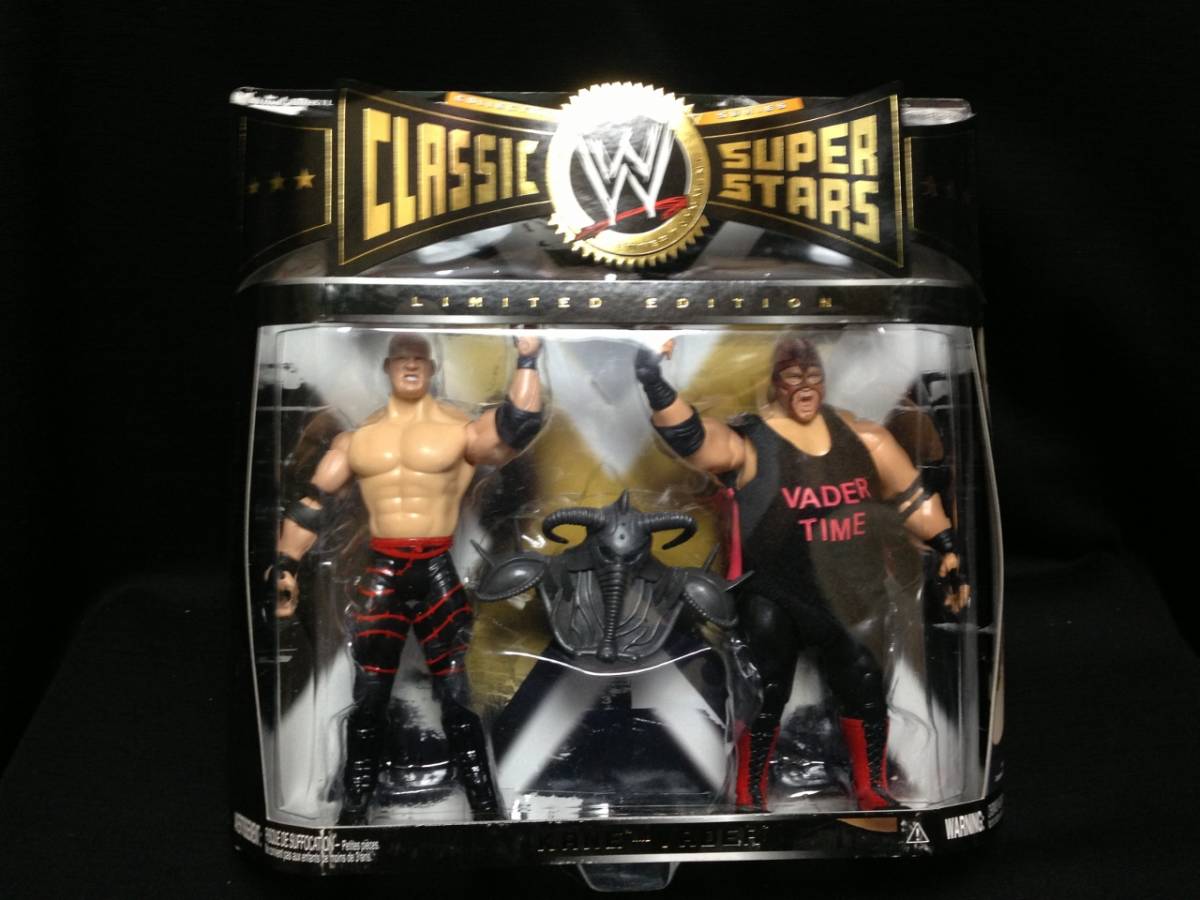 JAKKS：WWE Classic Superstars 2Pack限定 ケイン＆ベイダー　w/ベイダーコスチューム（未開封品）_画像1