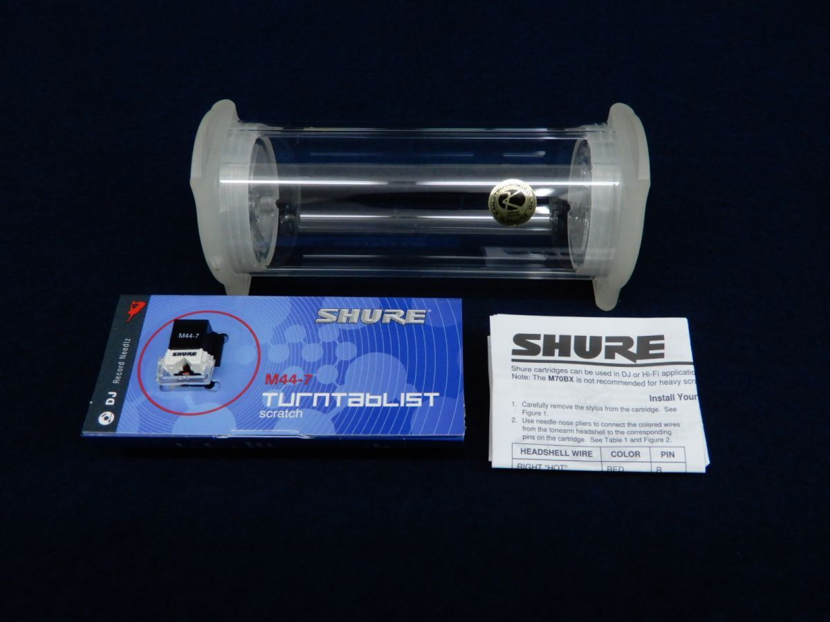 ☆カートリッジ01 未使用 SHURE M44-7 TURNTABLIST Scratch☆シュア/DJ/消費税0円(レコード針)|売買されたオークション情報、Yahoo!オークション(旧ヤフオク!) の商品情報をアーカイブ公開 - オークファン(aucfan.com) ☆カートリッジ01 未使用 SHURE M44-7 TURNTABLIST Scratch☆シュア/DJ/消費税0円(レコード針)|売買されたオークション情報、Yahoo!オークション(旧ヤフオク!) の商品情報をアーカイブ公開 - オークファン(aucfan.com)