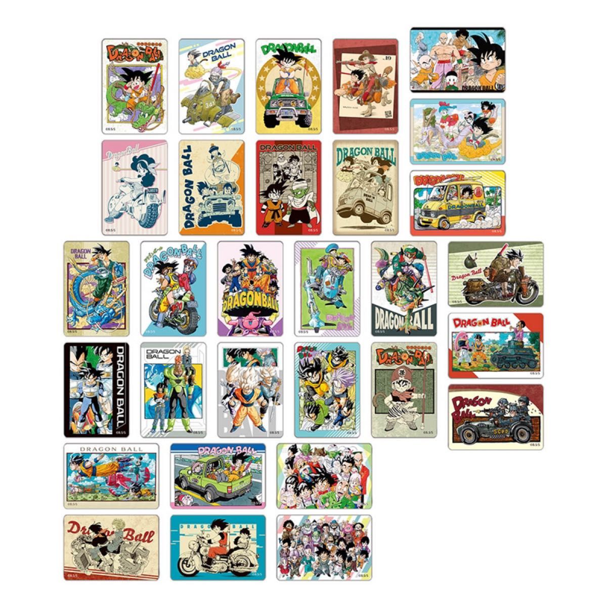 ドラゴンボール マグネットステッカーコレクション 15セット ドラゴンボール マグネットステッカーコレクション 15セット