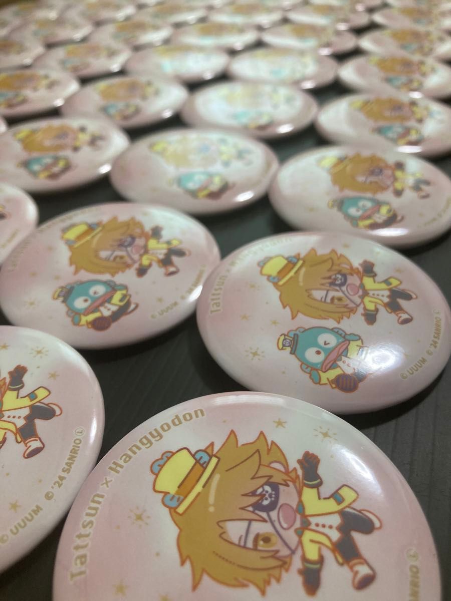 カラフルピーチ たっつん 缶バッジ 50個セット サンリオ