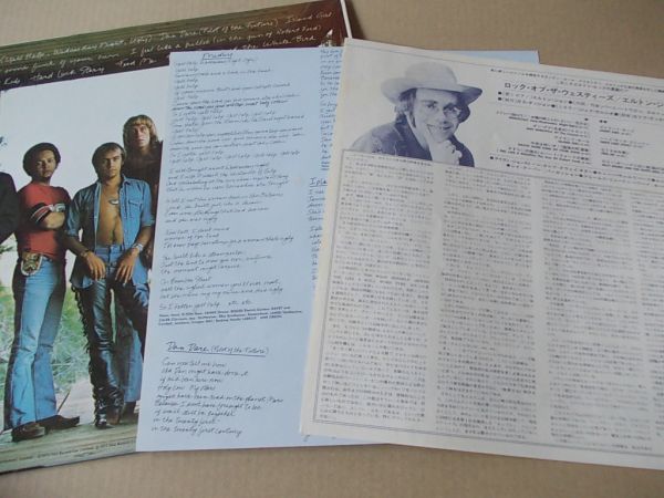 P5147　即決　LPレコード　エルトン・ジョン『ロック・オブ・ザ・ウェスティーズ』　国内盤_画像2