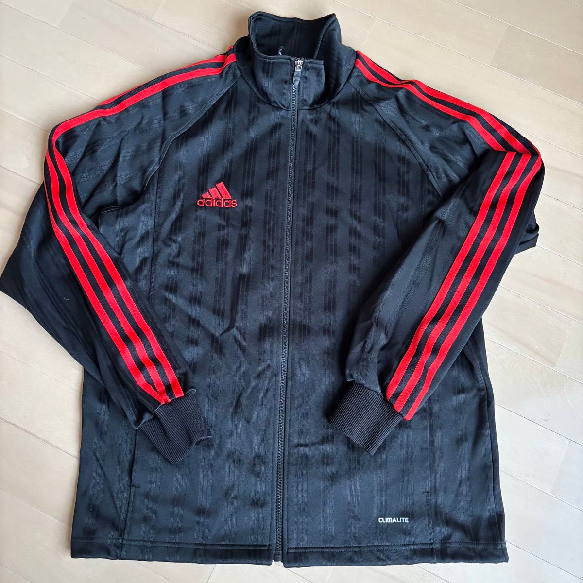 adidas アディダス ジャージ 上下セット L -Oサイズ ブラック adidas アディダス ジャージ 上下セット L -Oサイズ ブラック