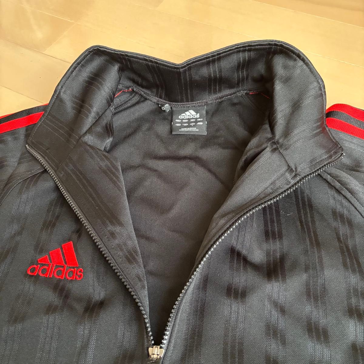 adidas アディダス ジャージ 上下セット L -Oサイズ ブラック adidas アディダス ジャージ 上下セット L -Oサイズ ブラック
